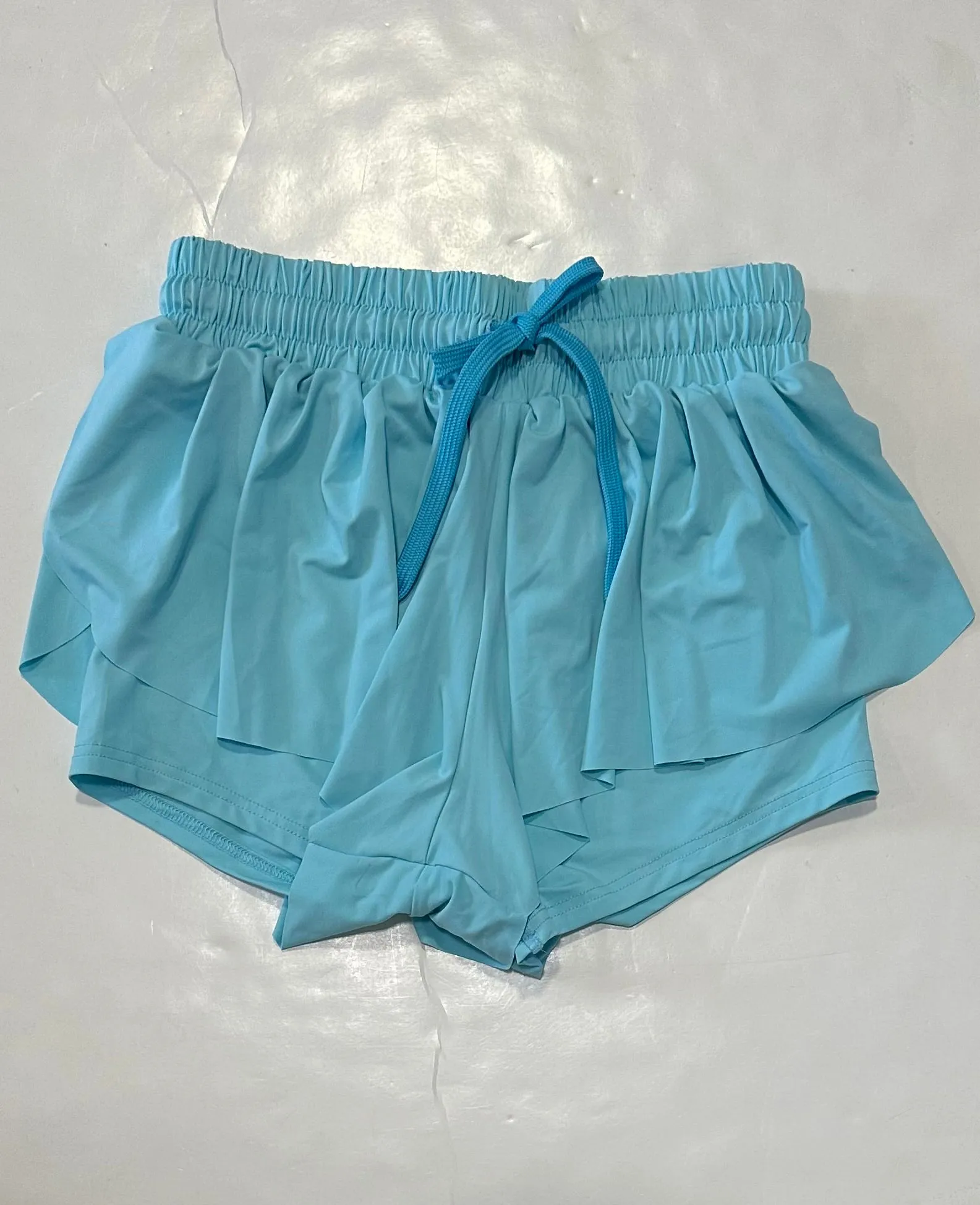 Sky Blue Butterfly Shorts