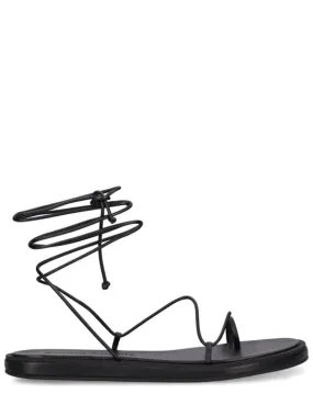 Studio Amelia   10mm Emily leather flat sandals 