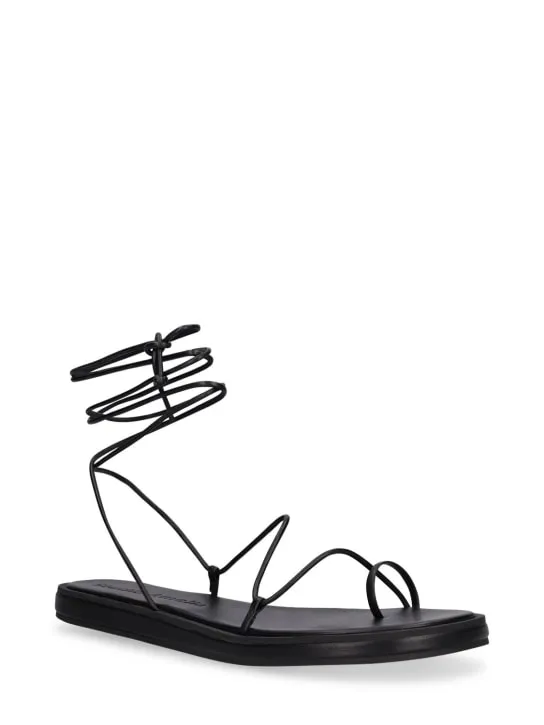 Studio Amelia   10mm Emily leather flat sandals 