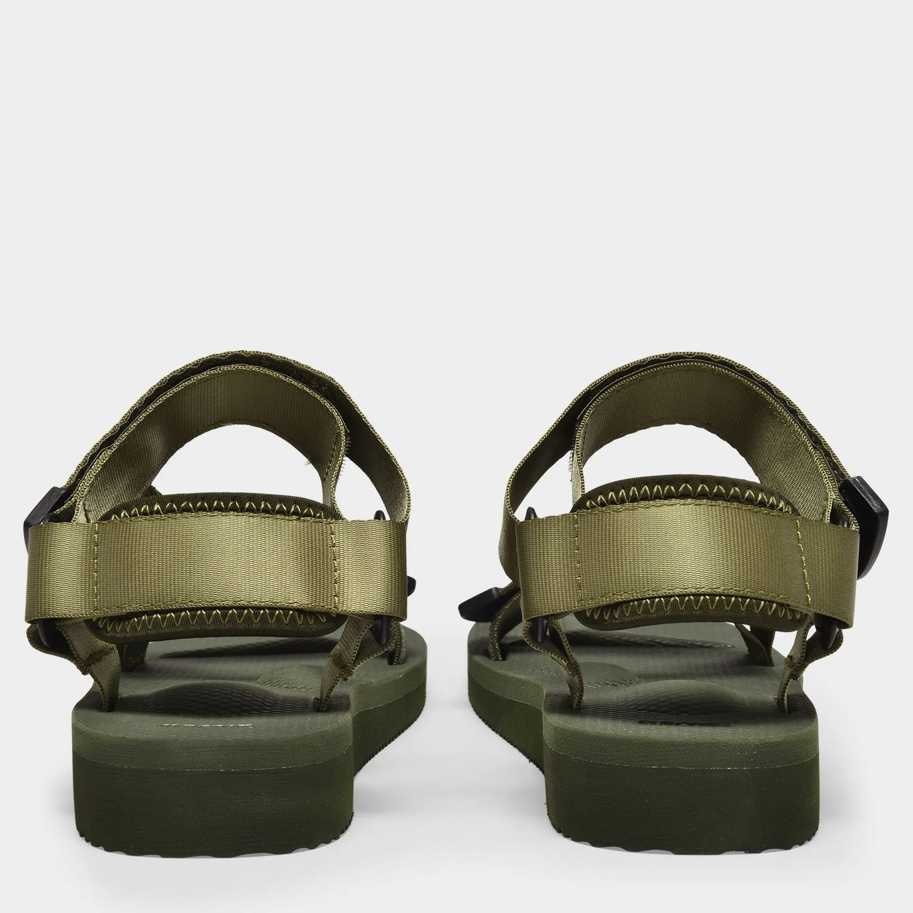 Suicoke  Depa-Cab Sandals in Green Nylon