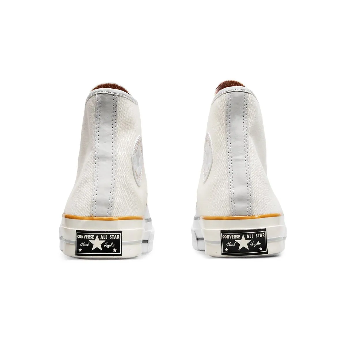 Sunblocked Chuck 70 HI White/Egret/Mouse