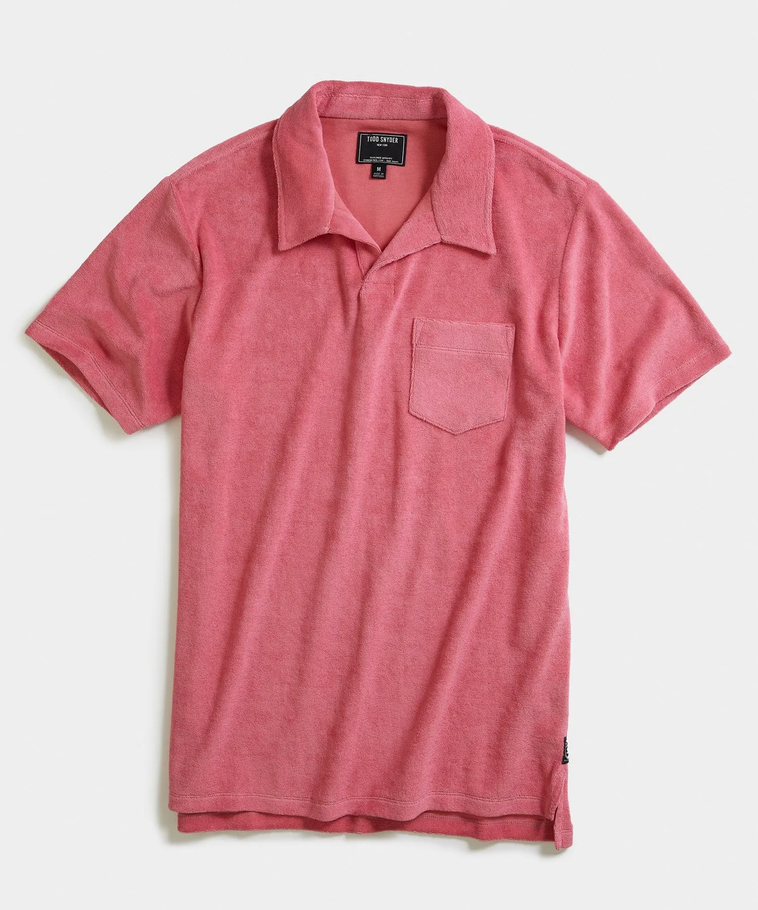 Terry Montauk Polo in Pink