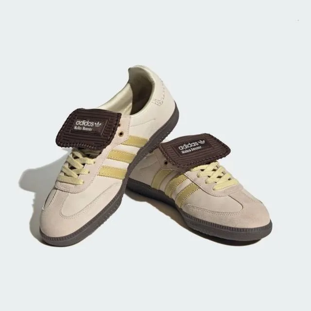 Wales Bonner x Adidas Samba (Cream Yellow/ Brown/ Ecrtin...