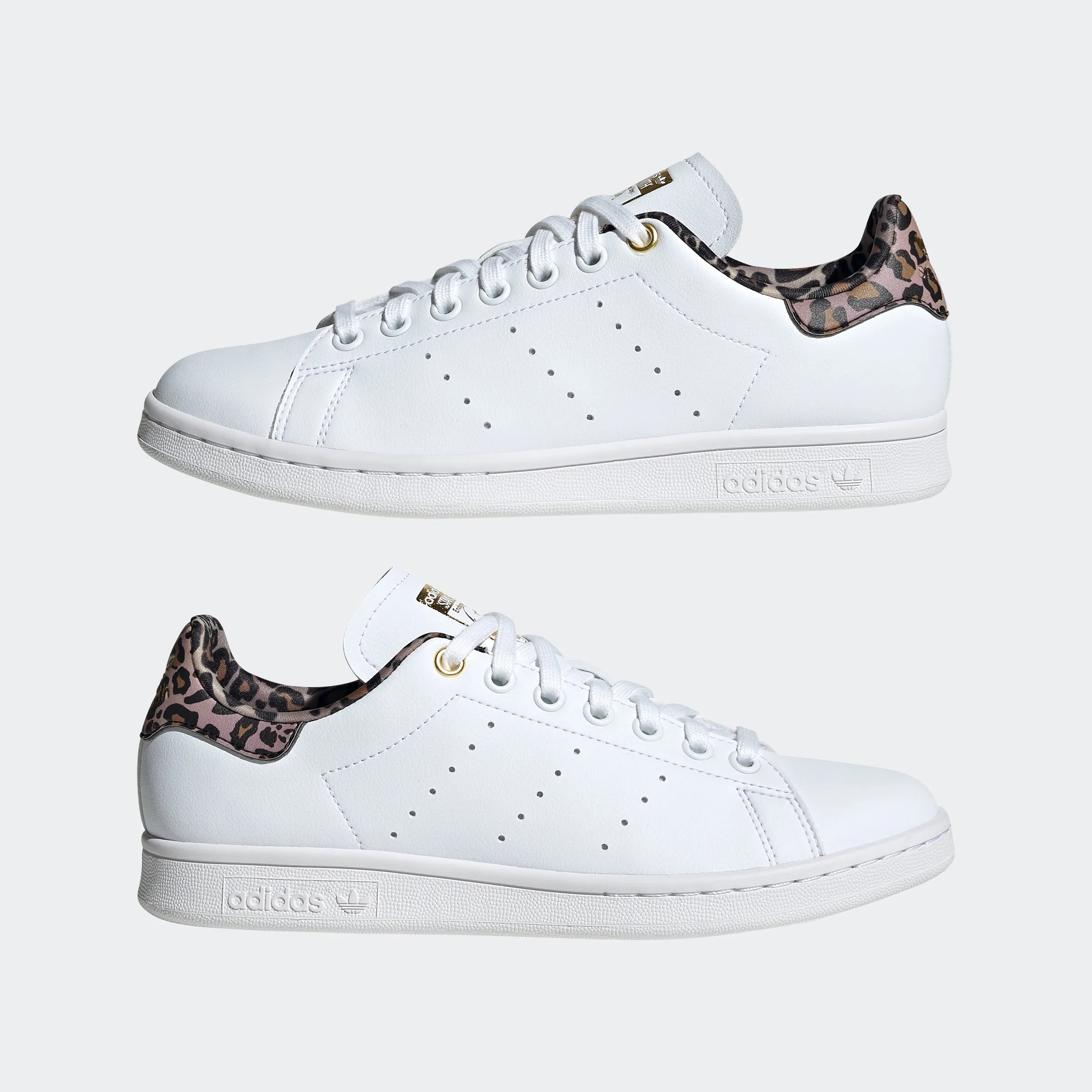 Women's adidas Originals Stan Smith Shoes Leopard Print