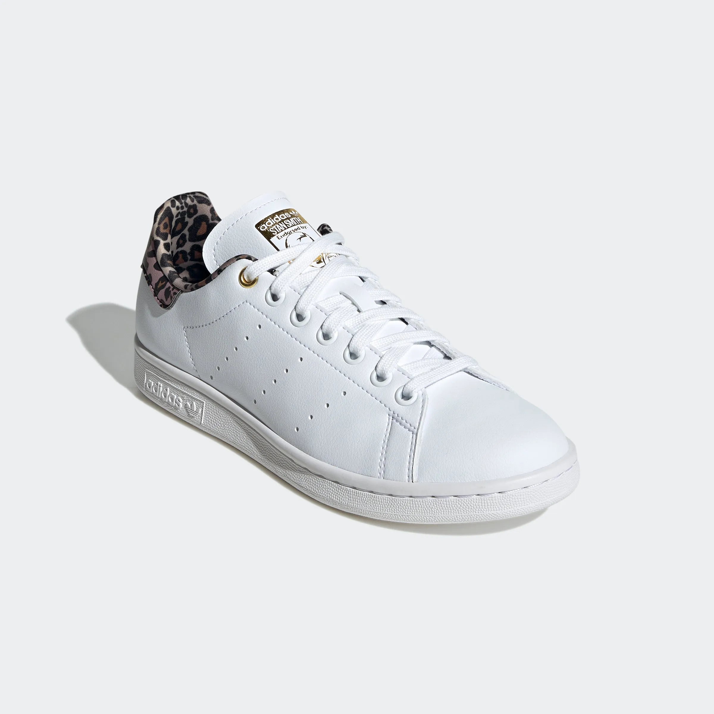 Women's adidas Originals Stan Smith Shoes Leopard Print