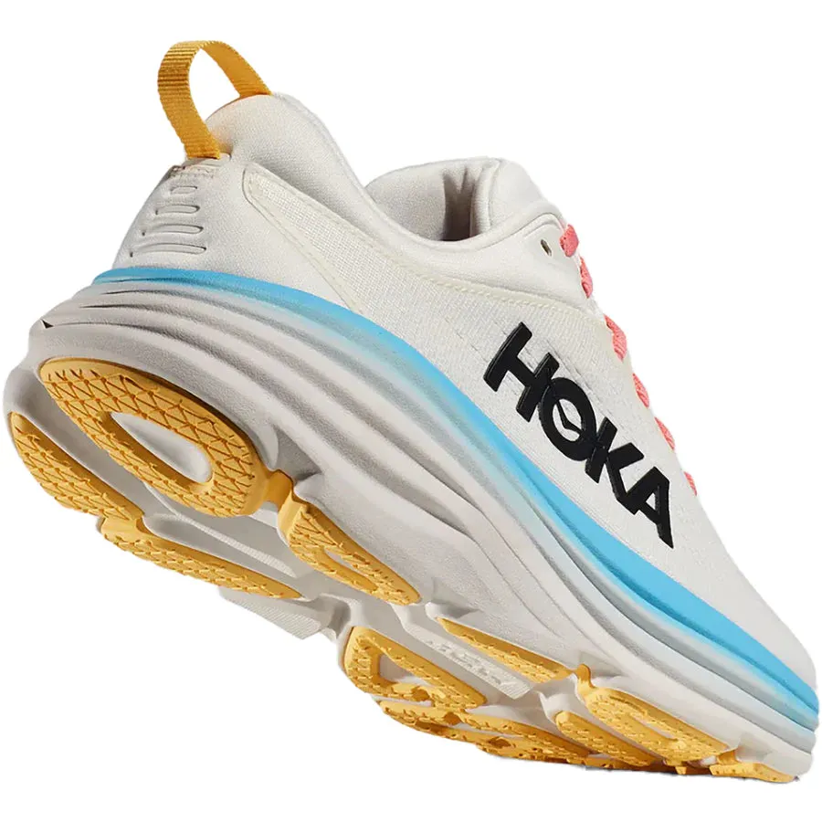 WOMEN'S HOKA BONDI 8 | BLANC DE BLANC / SWIM DAY