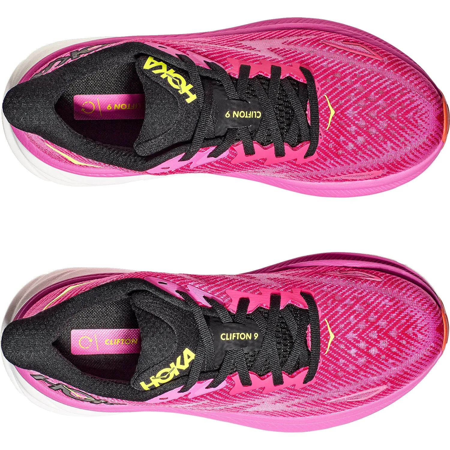 Women's Hoka Clifton 9 Raspberry/Strawberry Mesh