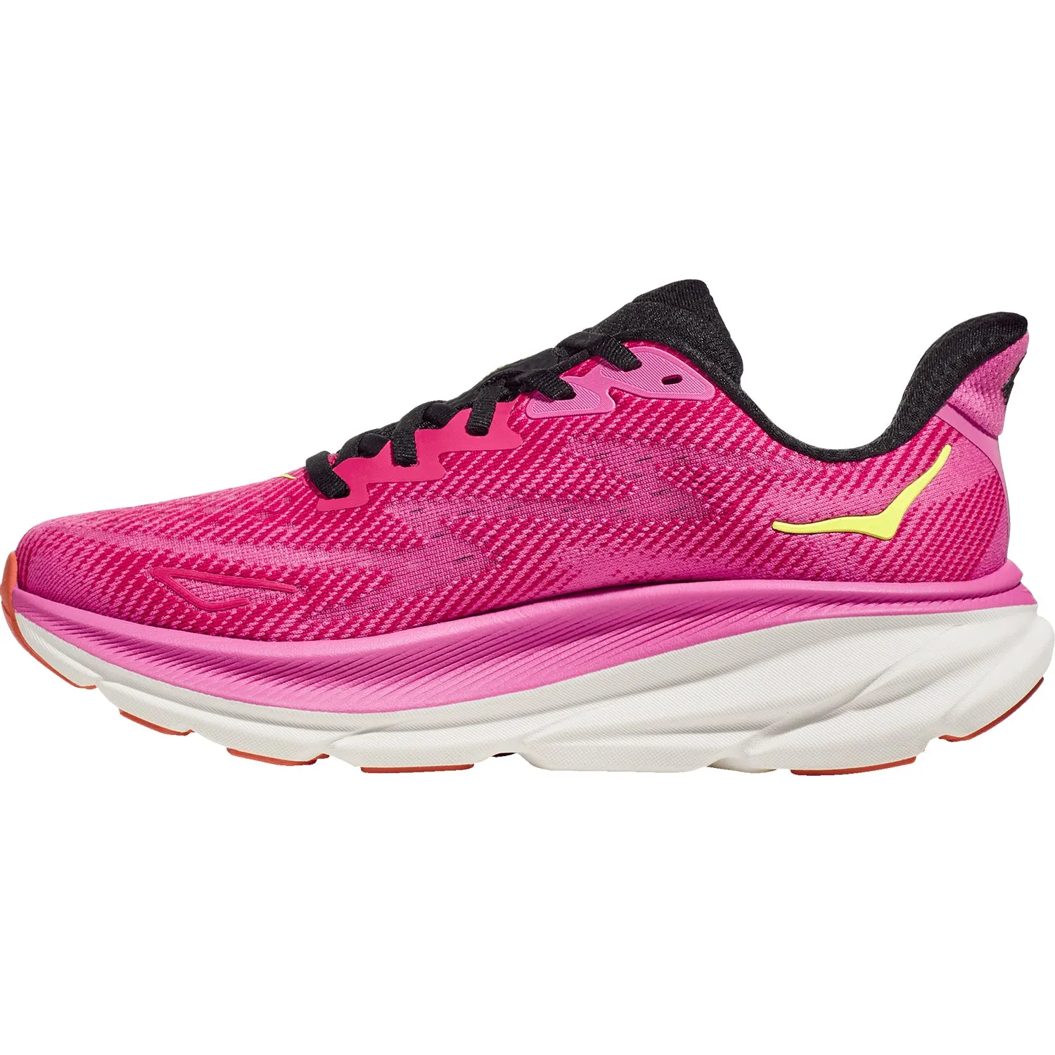 Women's Hoka Clifton 9 Raspberry/Strawberry Mesh