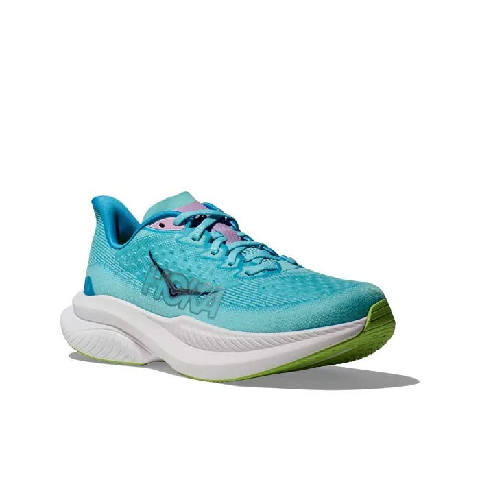 Womens Hoka Mach 6 in Cloudless/Waterpark