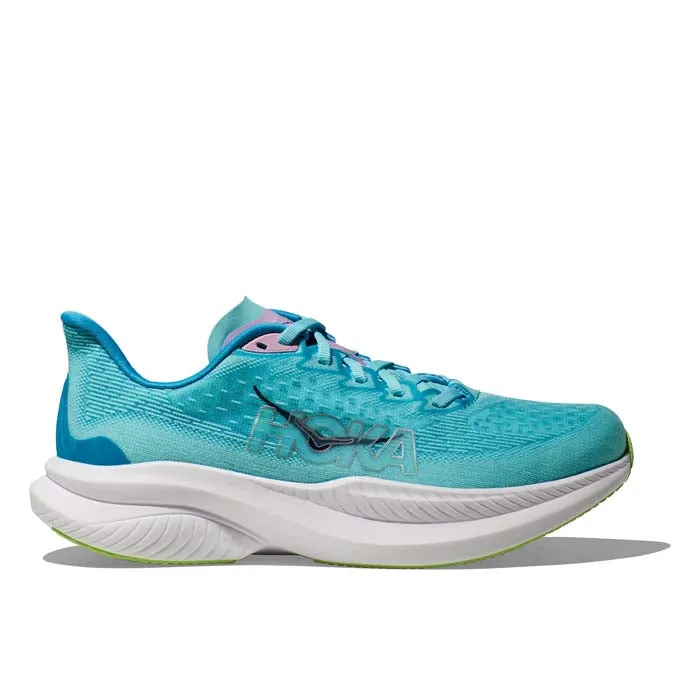 Womens Hoka Mach 6 in Cloudless/Waterpark