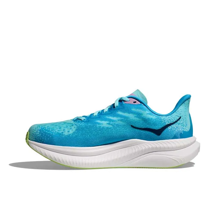 Womens Hoka Mach 6 in Cloudless/Waterpark