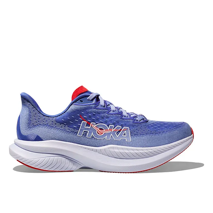 Womens Hoka Mach 6 in Mirage/Stellar Blue