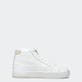 Women's PUMA Cali Star Mid Sneakers White