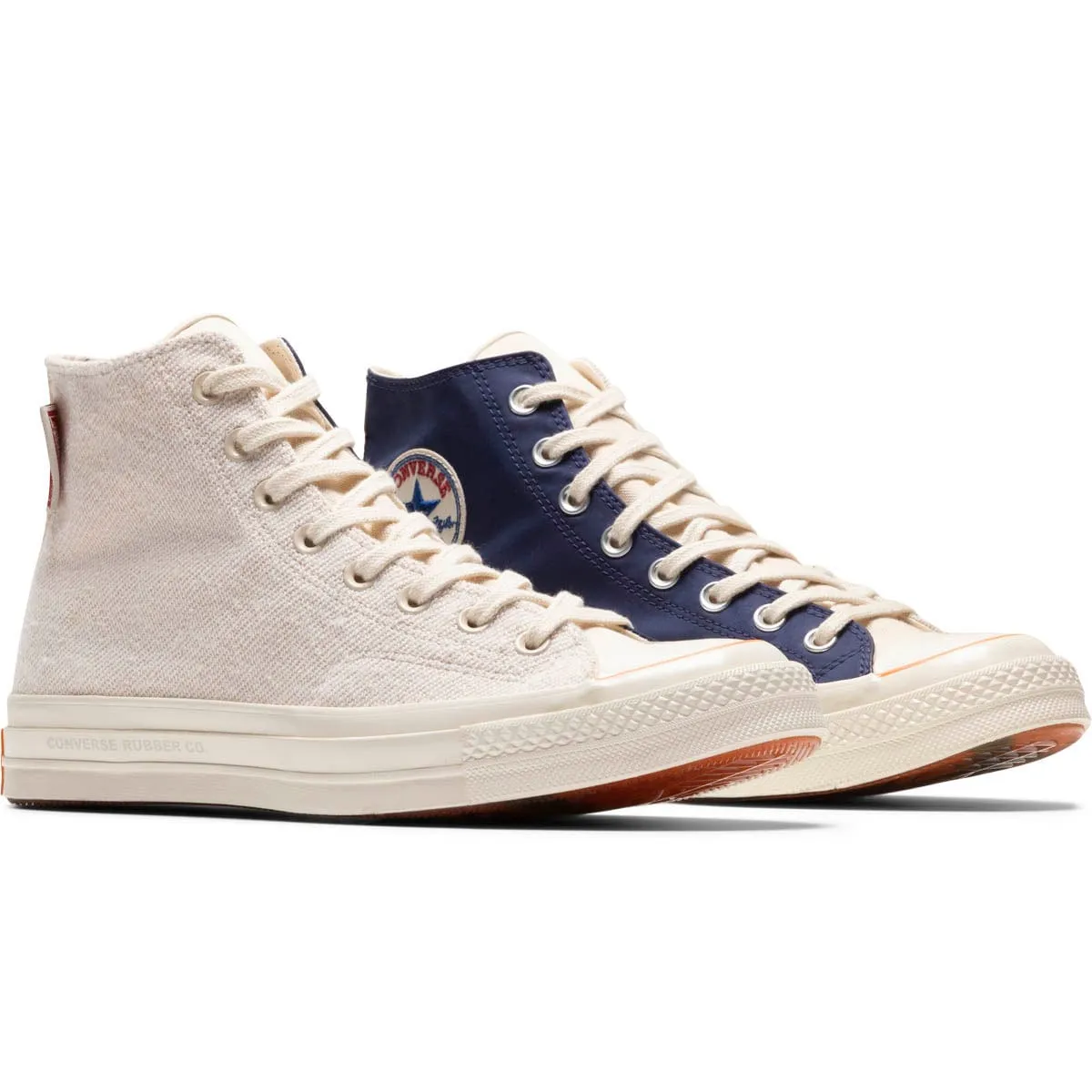 x Footpatrol CHUCK 70 HI Natural Ivory/Medieval Blue