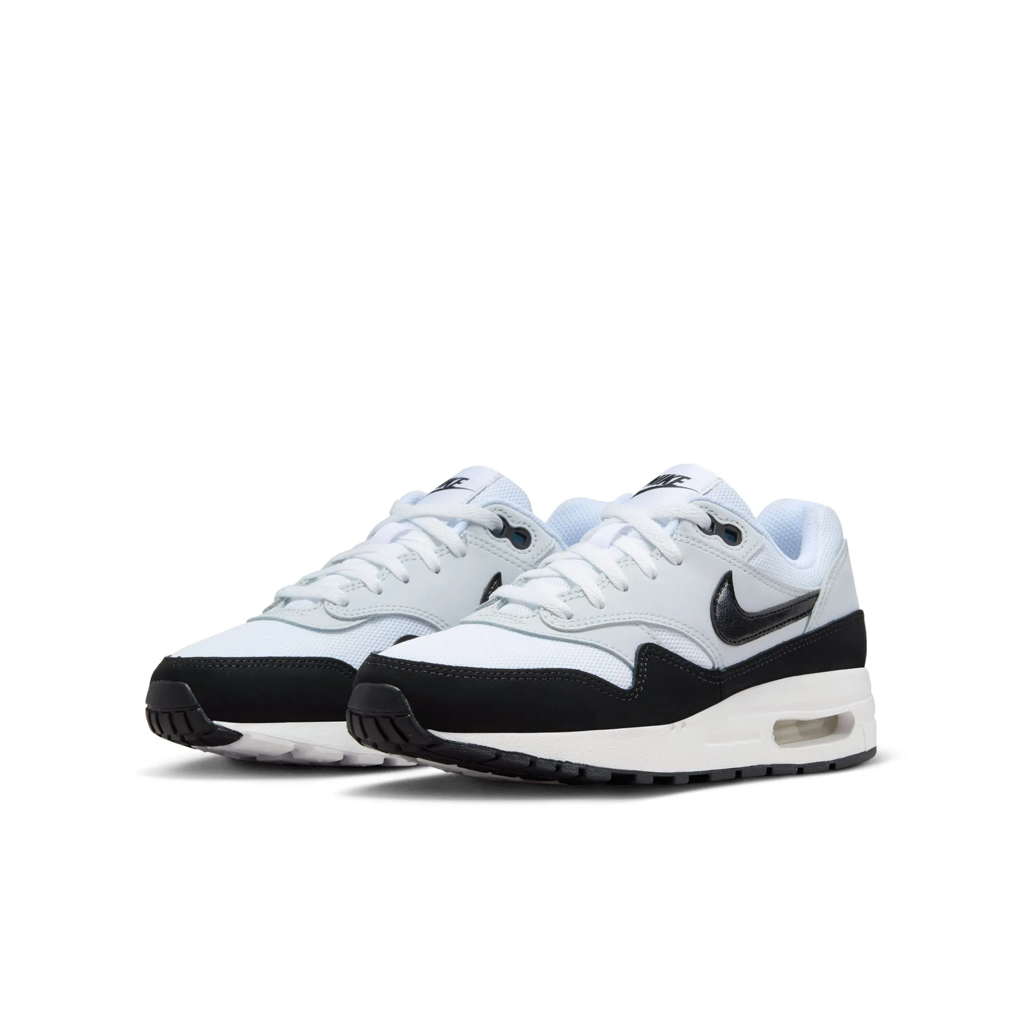 Youth Nike Air Max 1 (GS) 'White/Black'