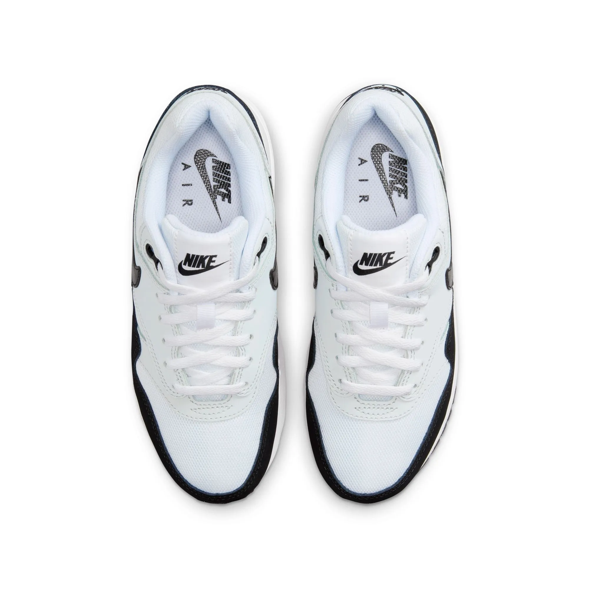 Youth Nike Air Max 1 (GS) 'White/Black'